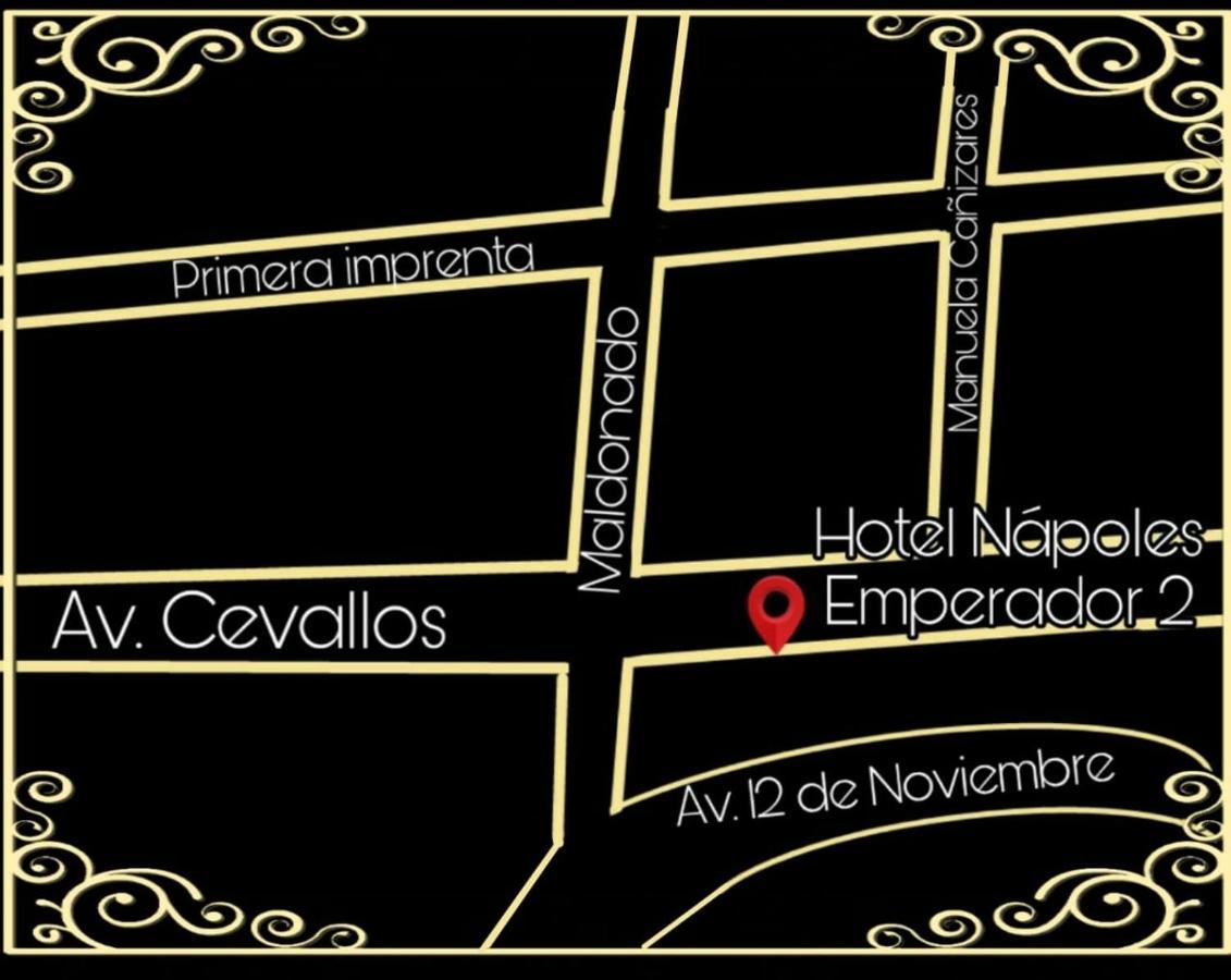 Napoles Emperador II Hotell Ambato Exteriör bild